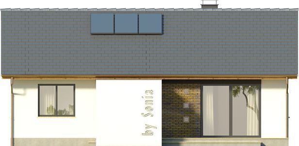 Фасад дома CAD-4396-67 Фасад дома CAD-4396-67