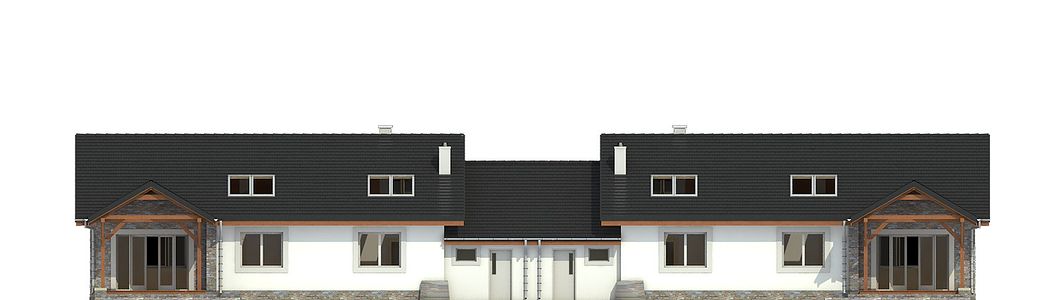 Фасад дома AGD-5676-87 Фасад дома AGD-5676-87
